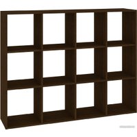 Стеллаж Кортекс-мебель Дельта-12 км.02542 140x105 (венге)