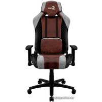 Игровое (геймерское) кресло AeroCool Baron Burgundy Red (черный/красный)