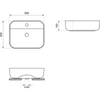 Умывальник Wellsee Preen 329706000