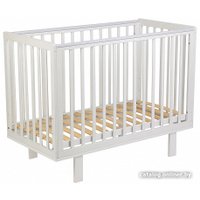 Классическая детская кроватка Polini Kids Simple 340 (белый)