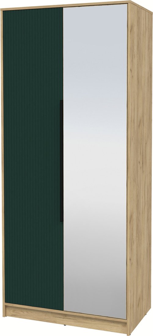 

Шкаф распашной Интерлиния Концепт Лайн КТ-Ш2з (дуб золотой/изумруд)