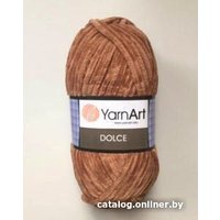 Пряжа для вязания Yarnart Dolce 100% микрополиэстер 765 100 г (120 м, коричневый)