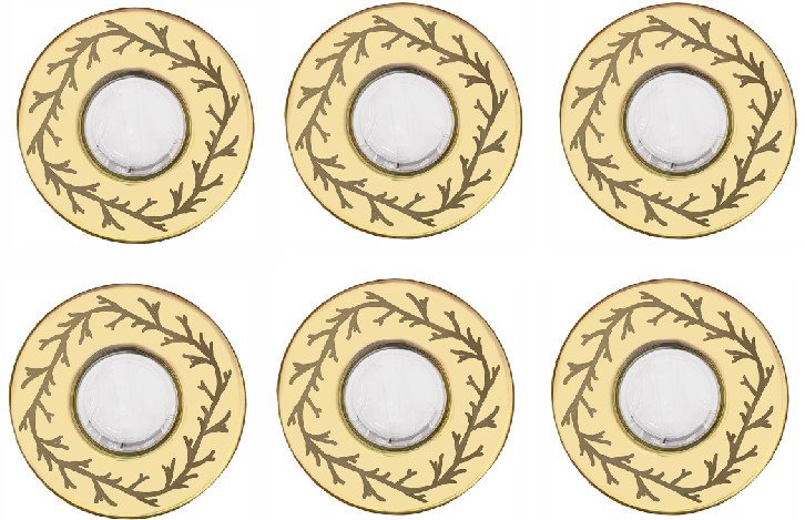 

Набор тарелок Promsiz EAV326-1349/S/Z/6/I (золотая ветвь)