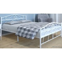 Кровать ИП Князев Морена 120x190 (белый муар)