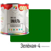 Эмаль LIDA ПФ-115 2 л (зеленый-4)