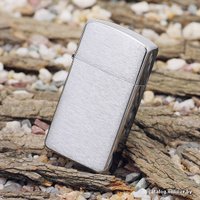 Зажигалка Zippo Slim 1600 Brushed Chrome 1600-000409