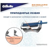 Сменные кассеты для бритья Gillette Skinguard Sensitive (6 шт) 7702018488322
