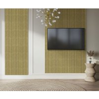 Панель Albico Интерьерная 2800x12x120 (винтажное золото)