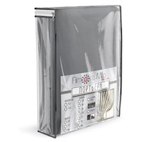 Комплект штор Amore Mio Блэкаут однотонный 6ML Milan-043 150x270 92886 (серый)