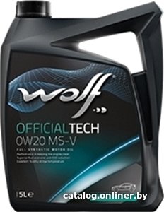 Wolf OfficialTech 0W-20 MS-V 5л