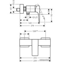 Смеситель Hansgrohe Metropol 32560990 (золотистый)