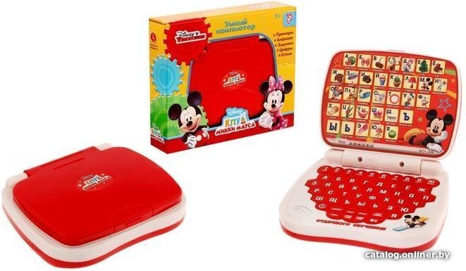 Развивающая игрушка Disney Умный компьютер. Микки Маус и друзья 1406043