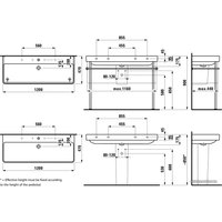 Умывальник Laufen Pro S 8149650001041