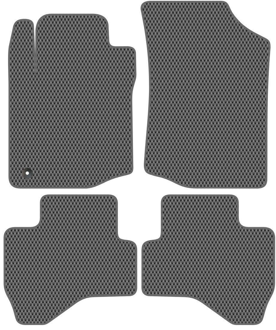 

Комплект ковриков для авто Alicosta Peugeot 107 (хэтчбек 5 дв) 2005 - 2015 (серый, ромб)