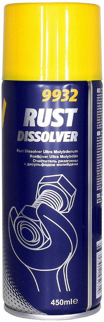 

Mannol Средство от коррозии Rust Dissolver 9932 450мл