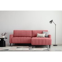 Угловой диван Divan Маркфул Velvet Coral 134900 (розовый)