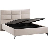 Кровать Трия Делана Тип 1 с подъемным механизмом 160x200 (велюр Мокко светлый)