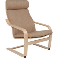 Интерьерное кресло AksHome Relax (ткань, бежевый 864-9)