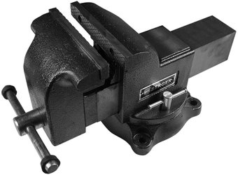 Тиски Berger Чугун. поворотные с трубным зажимом и наковальней 125мм BG1337