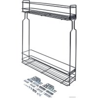 Карго AKS 150 крепл.боковое/универс. б/н, графит Weixpol