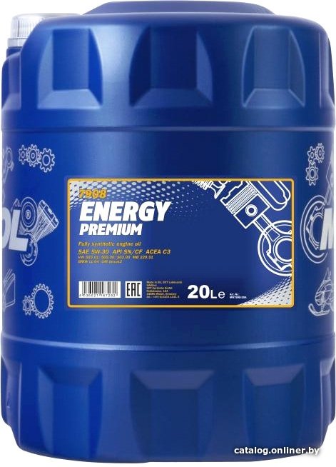 Моторное масло Mannol Energy Premium 5W-30 20л