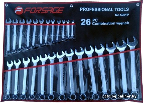 Набор ключей FORSAGE 5261 26 предметов