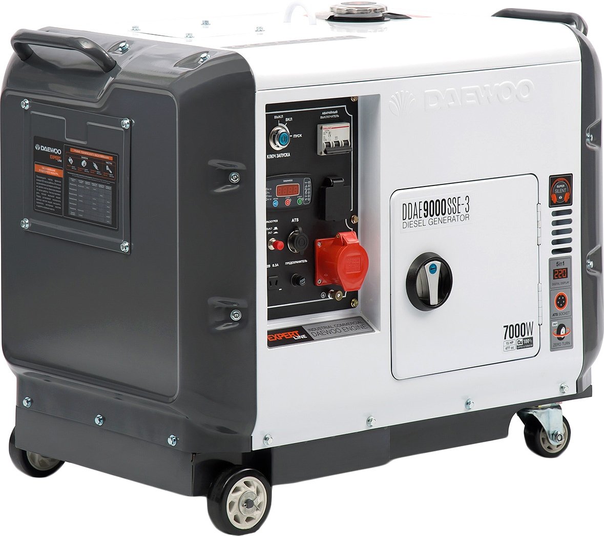 

Дизельный генератор Daewoo Power DDAE 9000SSE-3