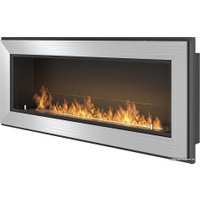Биокамин SimpleFire Frame 1200 (нержавеющая сталь, со стеклом)