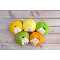 Пряжа для вязания Gazzal Baby Wool 833 50 г 175 м (лимон)