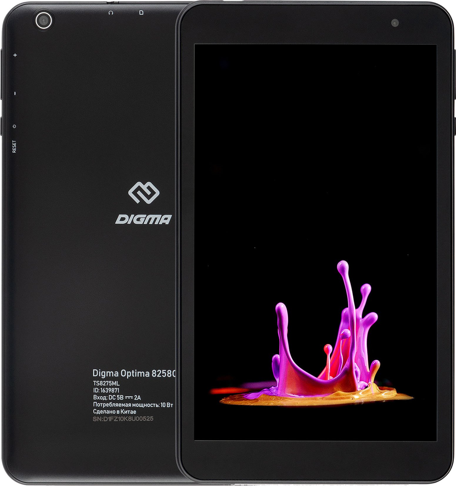 

Планшет Digma Optima 8258C 4G (черный)