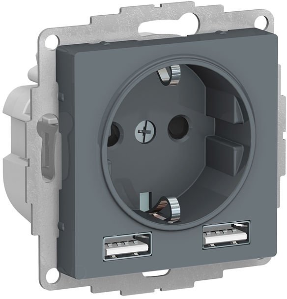 

Розетка Systeme Electric AtlasDesign ATN000730