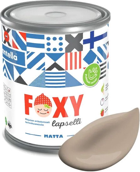 

Краска Finntella Foxy Lapselli Matte Koira F-50-1-1-FL230 0.9 л (бежевый/коричневый)