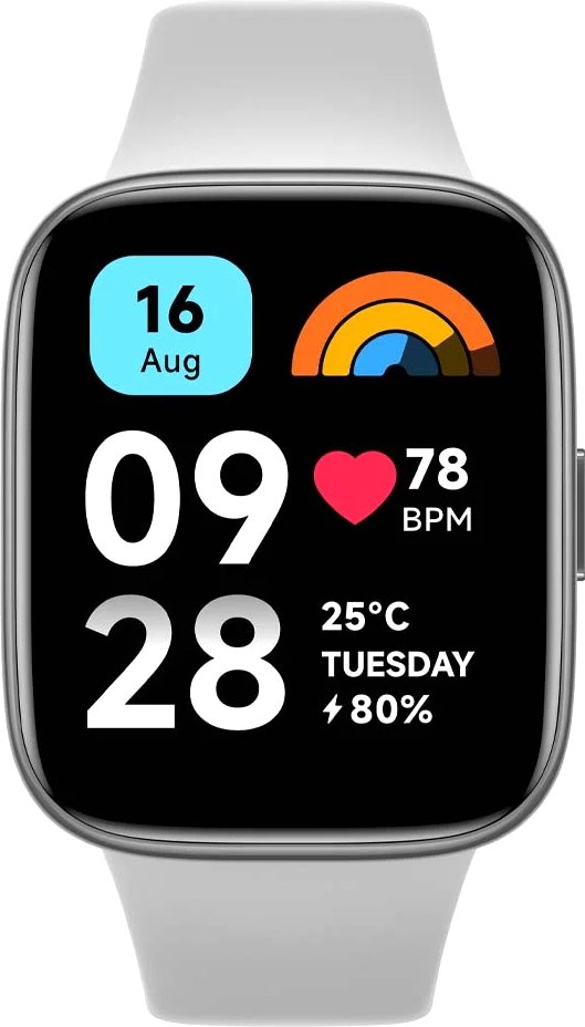 

Умные часы Xiaomi Redmi Watch 3 Active (серый, международная версия)