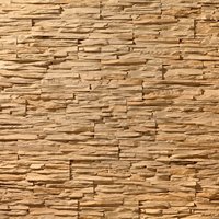 Декоративный камень Подворье Феодал Древесный скол рядовой (темный беж)