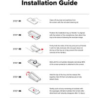 Защитное стекло Ringke Easy Slide 2шт для Nothing Phone (3A) / (3A) Pro