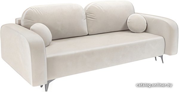 Диван Мебель-АРС Цюрих (бархат, бежевый Star Velvet 6 Light Beige)