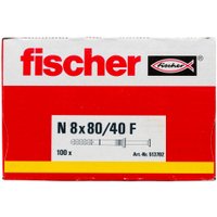 Дюбель-гвоздь Fischer N 10 x 160/110 S 50348 (50 шт)