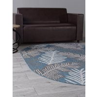 Циновка Merinos Kair S132-OVAL-BLUE (1.4х2)