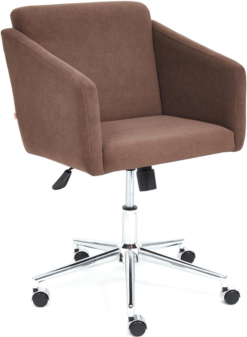 

Офисное кресло TetChair Milan (хром флок, коричневый)