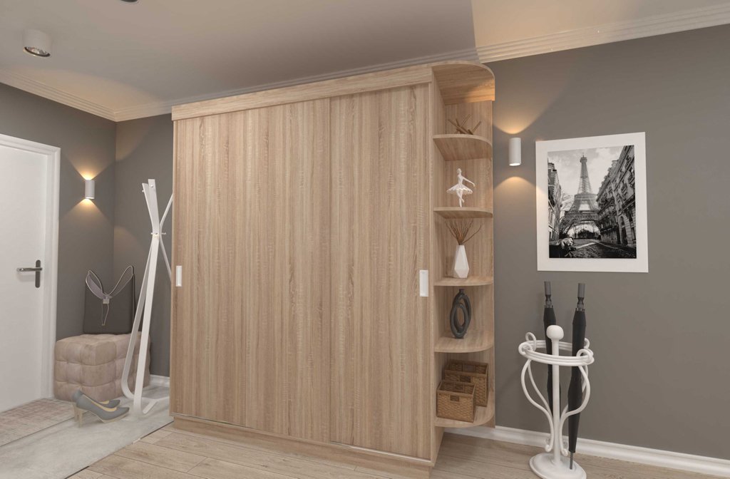 

Шкаф-купе ЭлиГард Лагуна ШЛ-08.П.0 (дуб сонома)