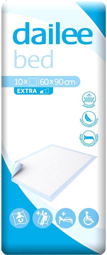 

Пеленки Dailee Bed Extra 60x90 см (10 шт)