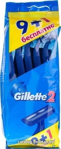 Gillette 2 одноразовый 10 шт