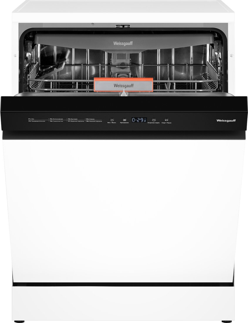 

Отдельностоящая посудомоечная машина Weissgauff DW 6038 W Inverter