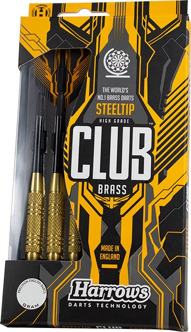 

Дротики для дартса Harrows Steeltip Club Brass (3 шт)