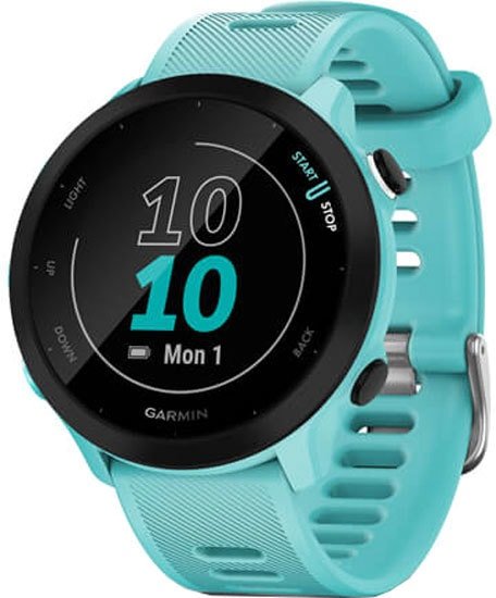 

Умные часы Garmin Forerunner 55 (бирюзовый)