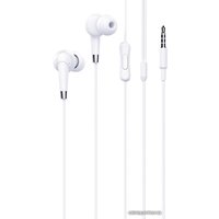 Наушники Hoco M58 (белый/серебристый)