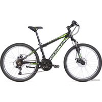 Велосипед Schtoltz Edge 24 Disc (черно-зеленый, 2017)