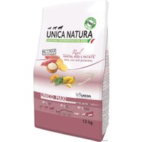Сухой корм для собак Unica Natura Unico Maxi с уткой, рисом и картофелем 12 кг