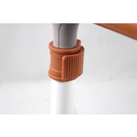 Трехколесный самокат RiverToys HB-T8 (коричневый)