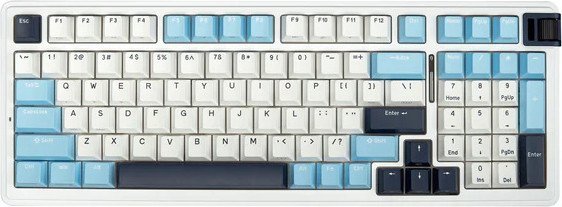 Клавиатура Kzzi K98 Polar White (KZZI Rainbow)